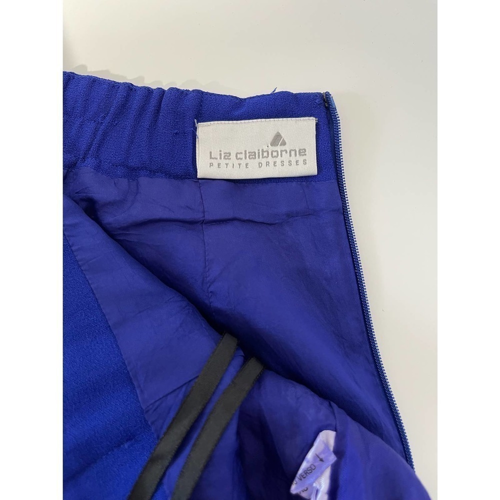 Liz Claiborne Slim Fit Midi Skirt Sz 4 Petite - Picture 6 of 6